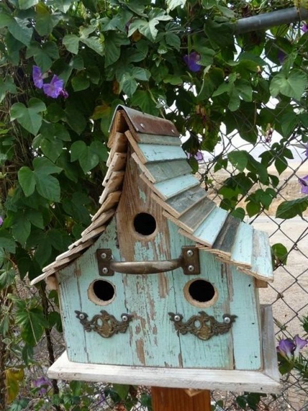 lepa Bird Bird Hiše-si-izdelavo iz lesa