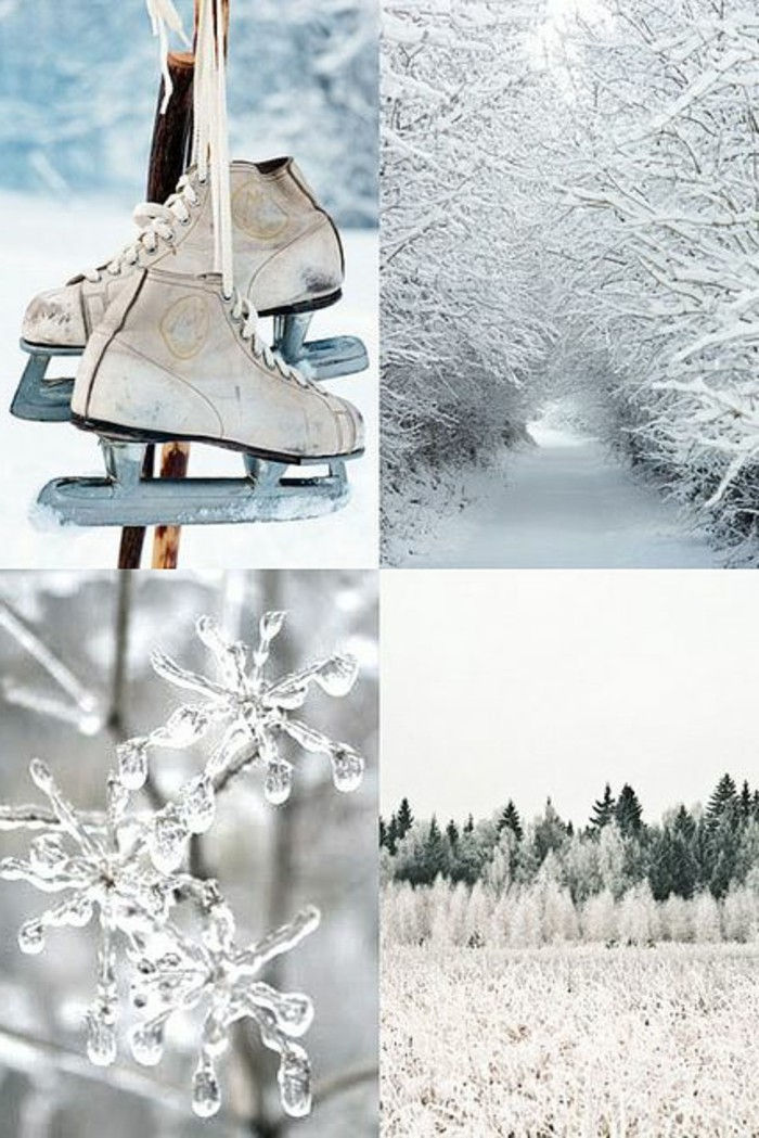 belle immagini invernali e illustrazioni romantici Impressioni invernali