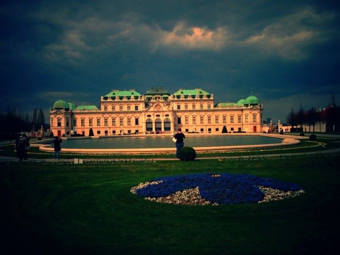 frumos-arhitectura-baroc castel Belvedere Viena Austria