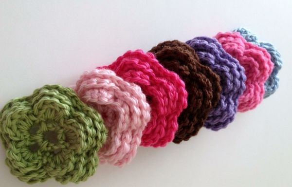 Dekorasyon fikirleri güzel-Crochet-güzel-yaratıcı-tığ-çiçek