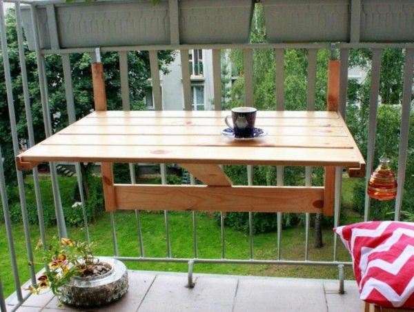 lepa, v obratu ideje make-zložljive mize, balkon-set-balcony-