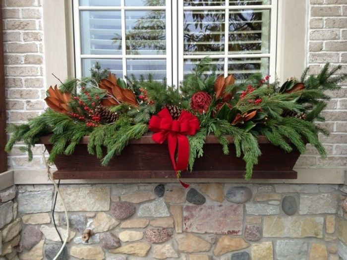 vacker-fönsterdekorationer-for-jul-mycket-vackra naturliga-deco