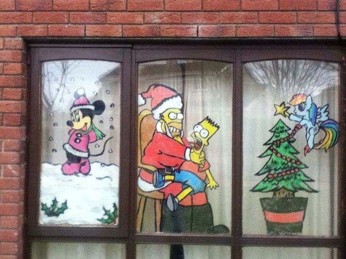 vacker-fönsterdekorationer-for-jul-super-creative design