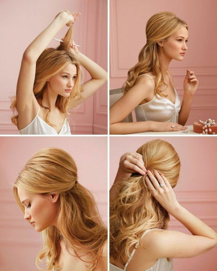 Beautiful-frisyr-för-long-hair-for-själv-making instruktioner