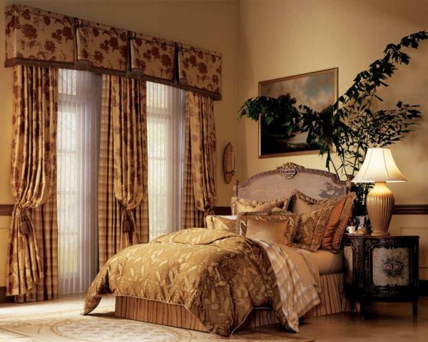 vackra gardiner-för-sovrum-super stor växt