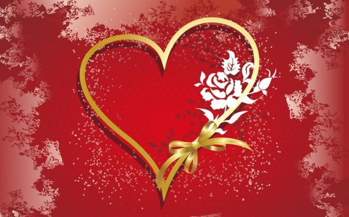 Valentines tapet frumos-roșu-fond-free