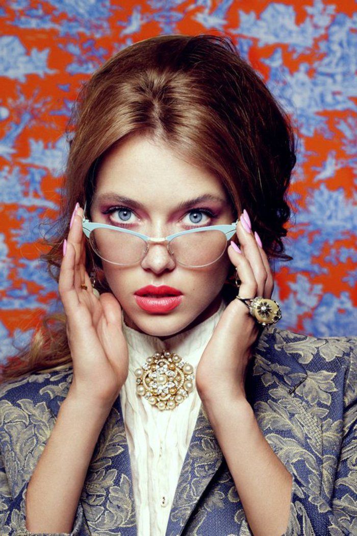 chic modell glasögon-utan-recept-for-kvinnor