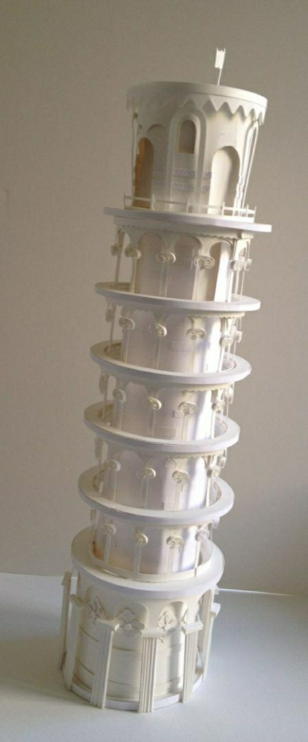 skrilavca stolp Paper Art Style