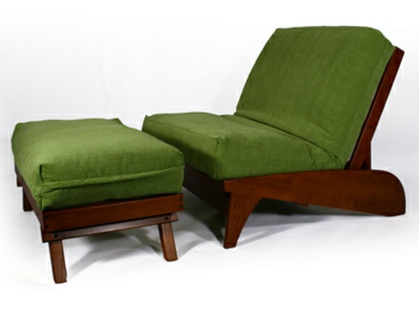 canapea extensibilă-verde