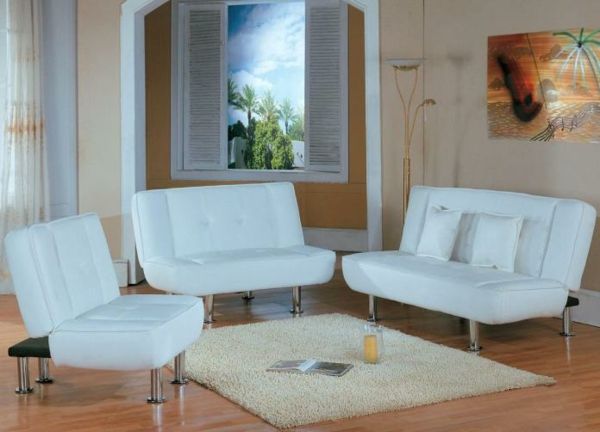 sofa-lova-pigiai pirkti-baltos spalvos-trijų dalių-ikea-kūrybos tapyba