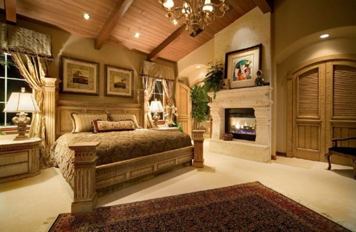 yatak odası-kuruluş fikirler-Benzersiz tasarımı modern halı-next-yataklı