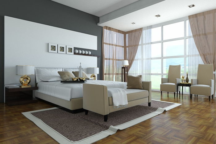 dormitor-design-idei-alb-accent pe perete-spatele-the-Bedded