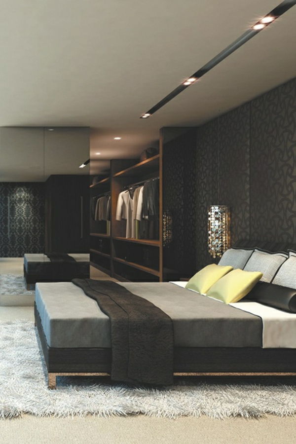 izba-inšpirácia-muži-šedo-farba-moderné stropné svietidlá