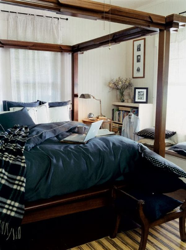 sovrum-inspirations-för-män-vita gardiner
