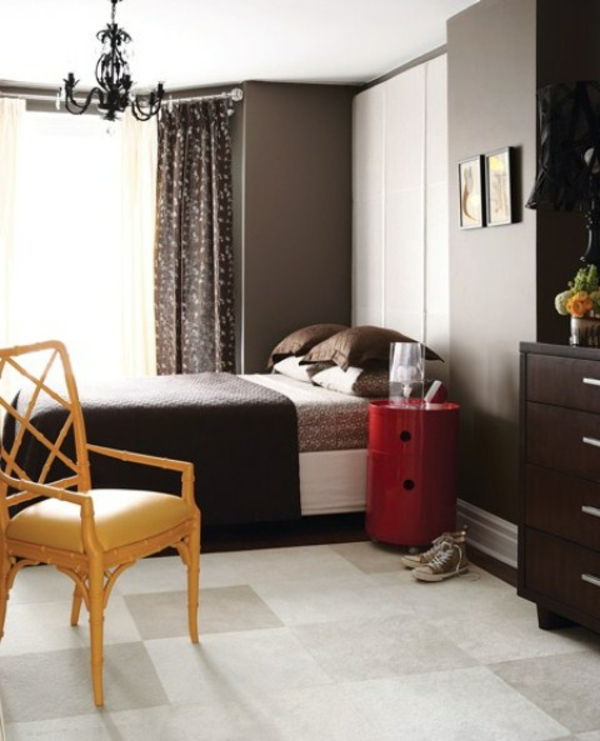 izba-remodel-posteľ pre mužov-elegantný luster