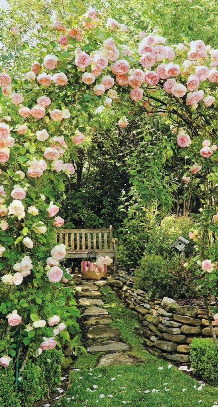 paprastas sodo suoliukas-pagal-the-rožės