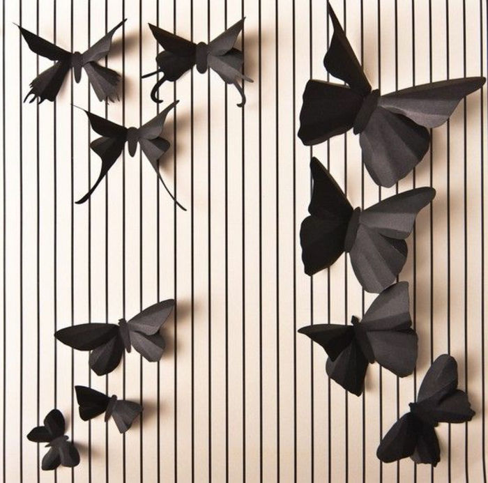 sommerfugler-Deco-black-modeller