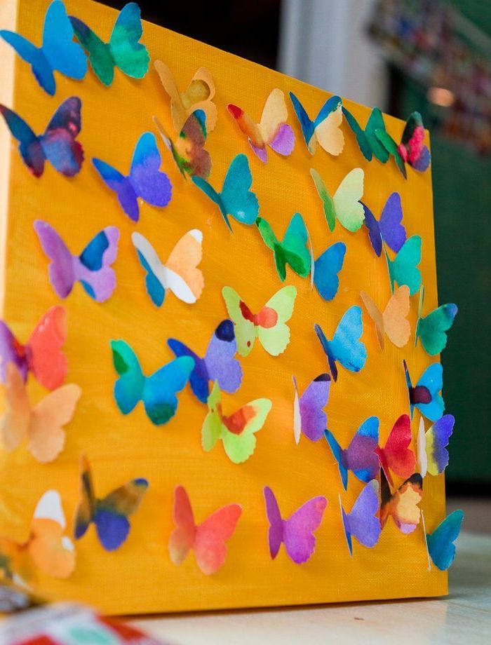 sommerfugler-deco-mange fargerike modeller m