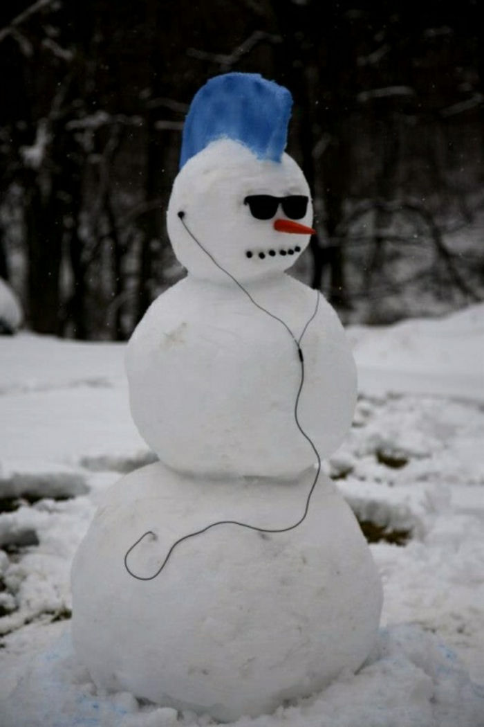 om de zăpadă-clădire-original, și-fantezie-design