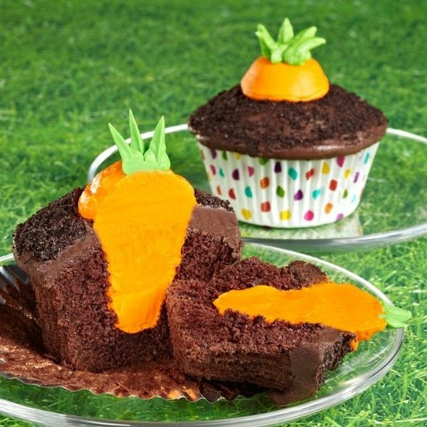 papuošti-Easter-šokolado-cupcake