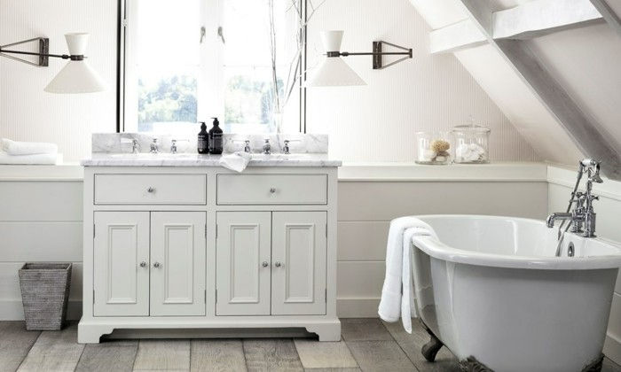 skrinka-in-bielej farby, elegantný dizajn, kúpeľňa
