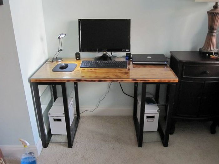 skrivbords egen-build-manuell vackra-pc-table