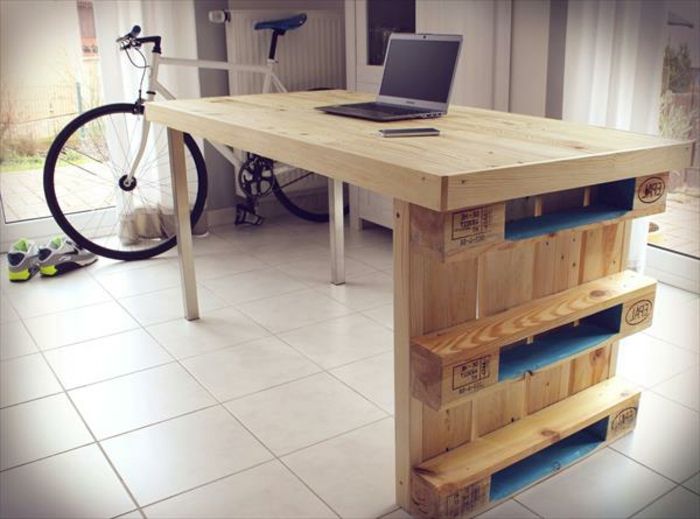desk-auto-costruzione-interessante-calcolatore da tavolo di legno