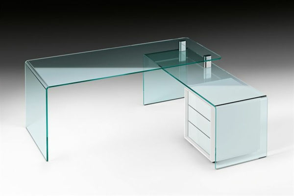 skrivbord moderna glas--