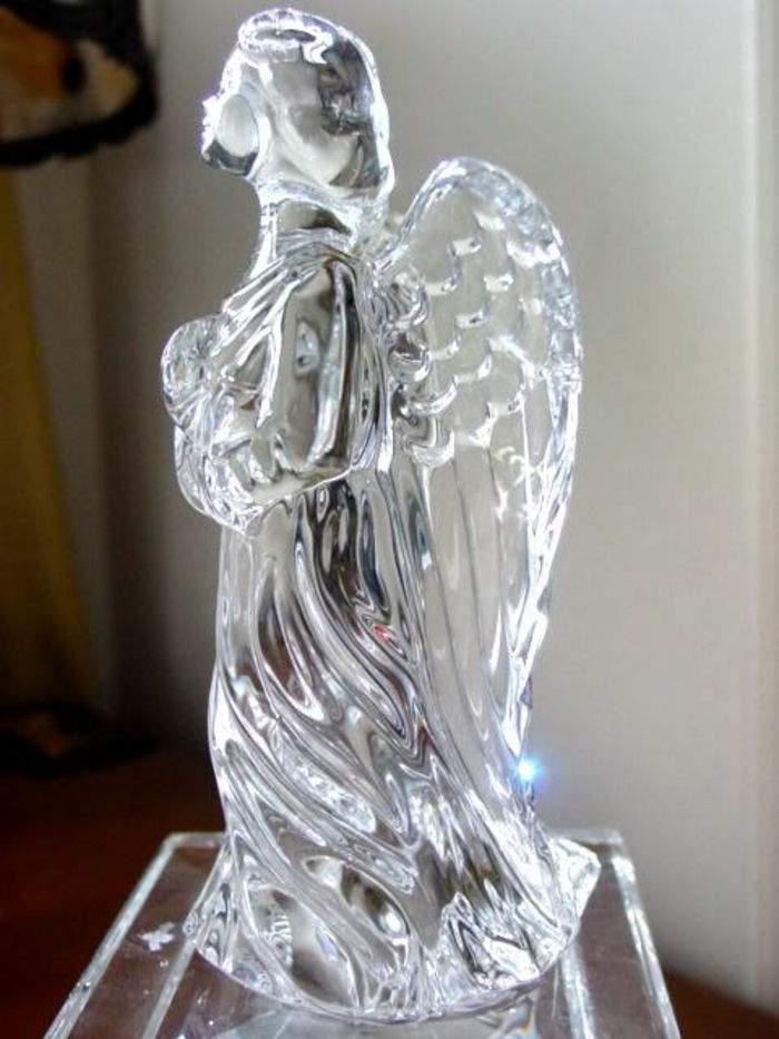 koruyucu melek heykelcik Kristal ihale