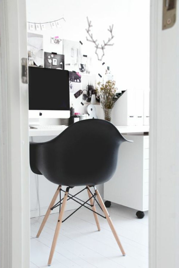 svart-vägg färg-stol