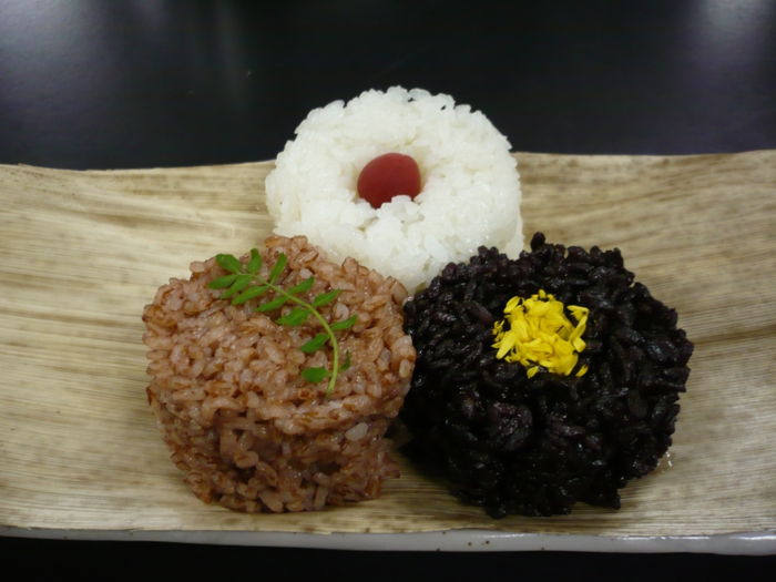 recepty s čiernou ryžou nápady tri odrody ryže návrh nápady príprava hnedá ryža biela