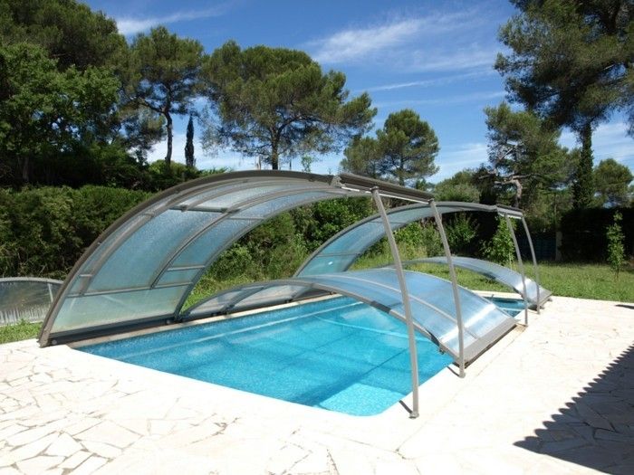 piscina baldachin piscină de lux cu piscină copertine-de-Abrisud