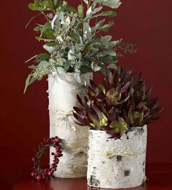 zelf-making berkboomstam Decoration Vazen