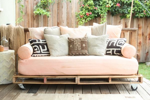 Selbstbau möbler Rosy soffa