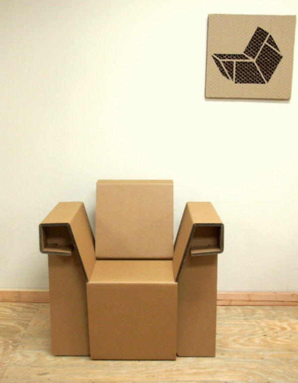 stol-of-kartona učinkovitih-pohištvo-kartonska-pohištvo-od-kartona