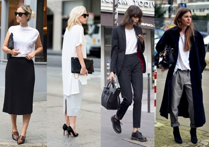Idei inteligente casual de îmbrăcăminte pentru femei în pantofi de pantofi pentru toc înalt și negru