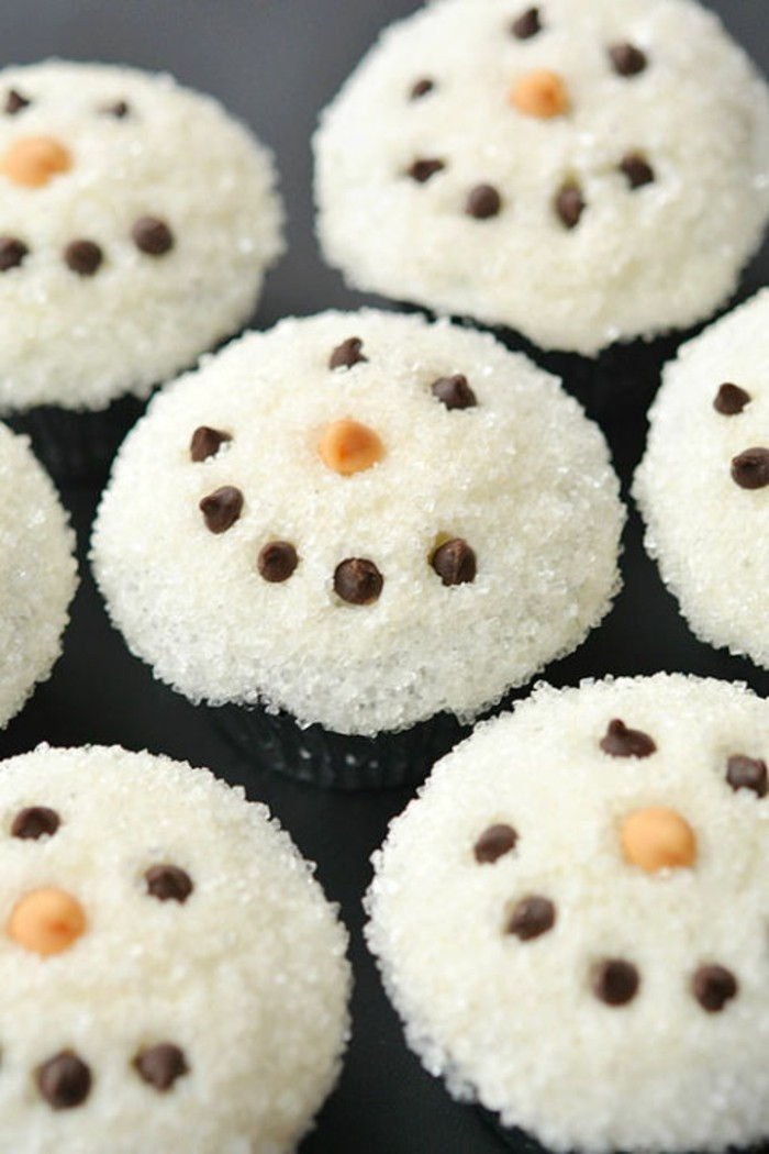 Snowman cupcakes- Snowman-pecivo-light-sladica, preprosta sladica