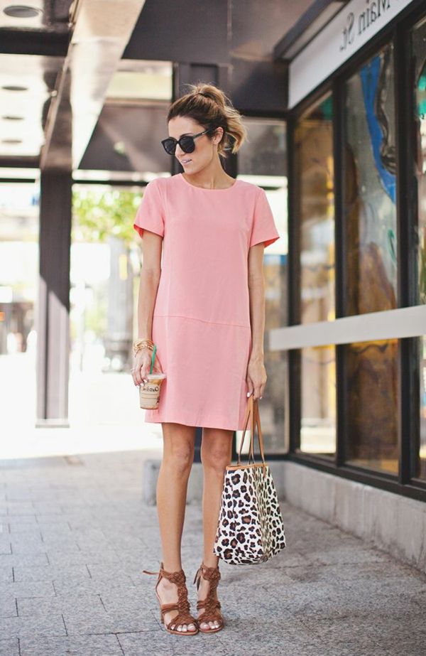 sommerkjoler ladies 'kjole kvinners high fashion-sommer kjole ladies' dress-sommer-i-rosa-