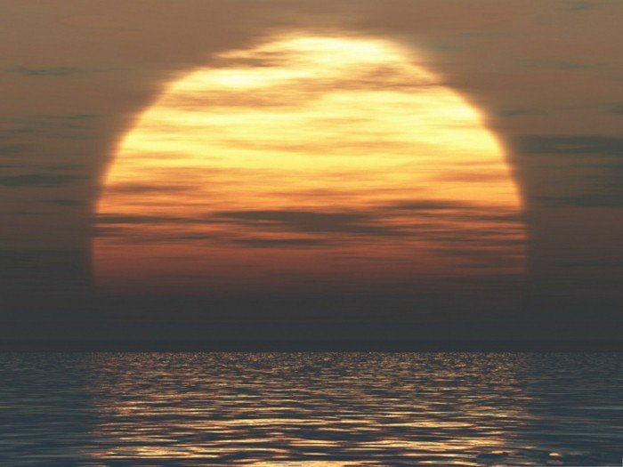 sun sunset-on-Sea