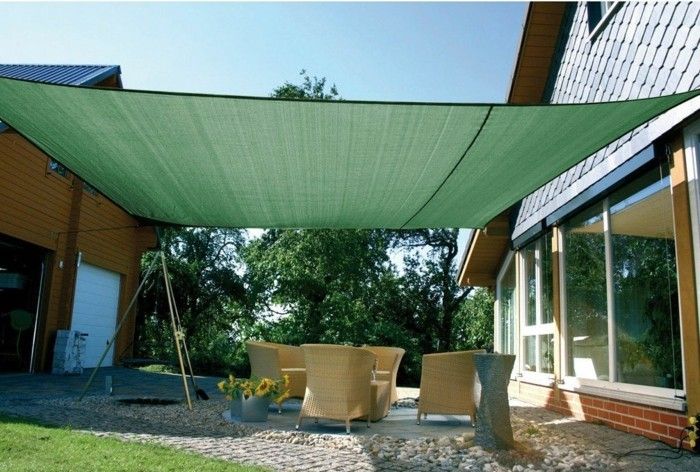 sonnensegel-Material-verde de protecție și umbrire soare