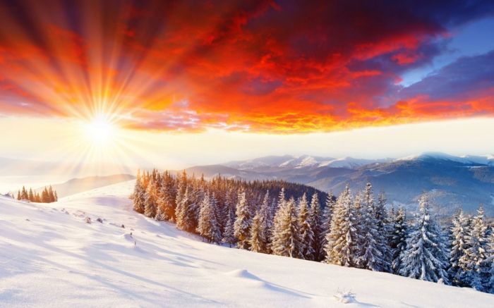 sunset-in-zimné-nádherné-image
