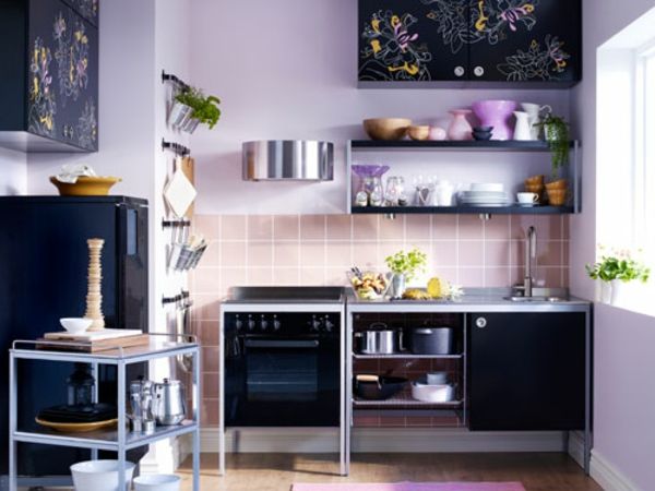 umivalnik-kuhinja-iz nerjavečega jekla-moderno - kuhinjsko pohištvo v črni barvi