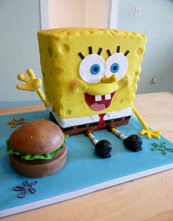 Spongebob-kakor-cake-order-vackra-paj tårtor-Dekorera-pies-bilder