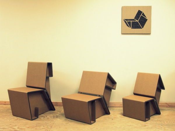 sandalyeler --- WOHNIDEEN-tamirci-ile-karton-kartone-