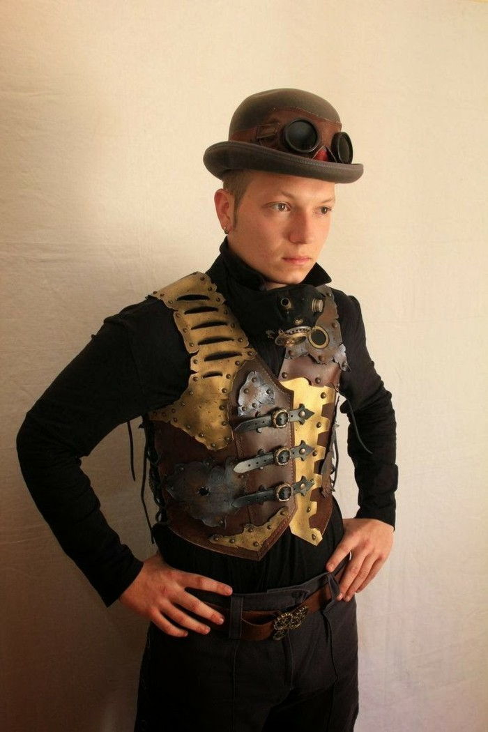 steampunk-clothes-para-homens-steampunk-vest-and-steampunk-hat