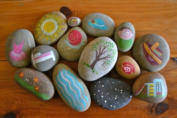 pedra-pintura-such-pedras-can-you-bem-o-Riverside to-encontrado