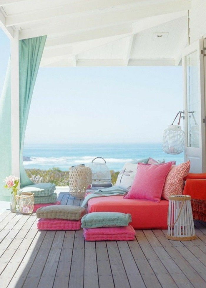 plaja-view casa-verandă-lemn-on-Sea