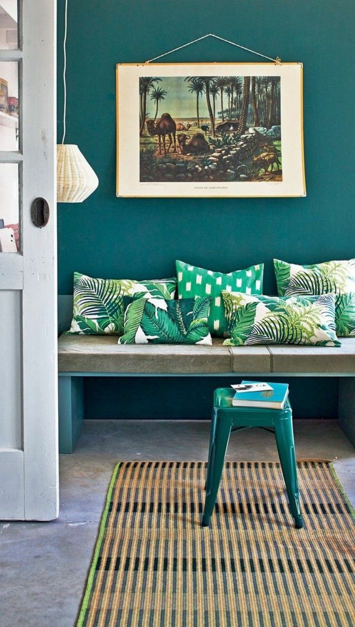maling-tips-vegg fargetrender-grønn