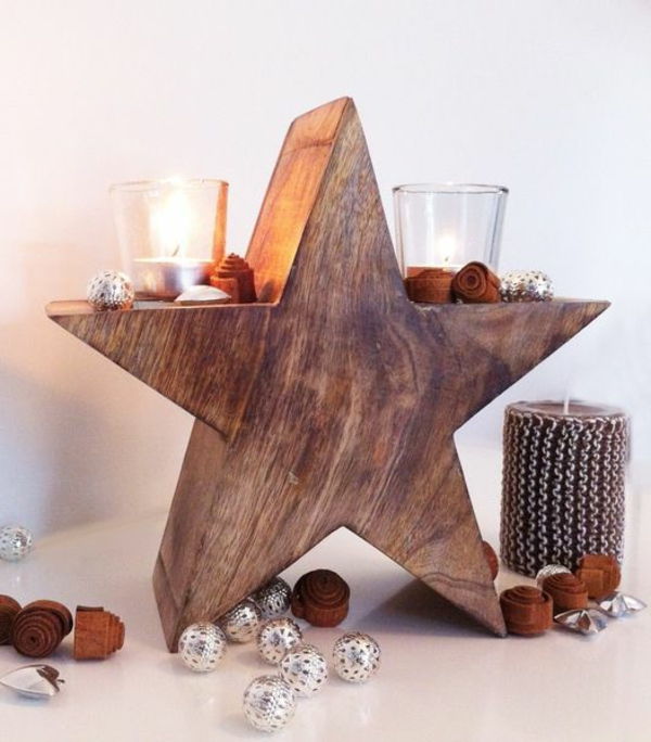 super-ideer-for-dekorere ideer Candlestick-the-house-as-a-Star laget for