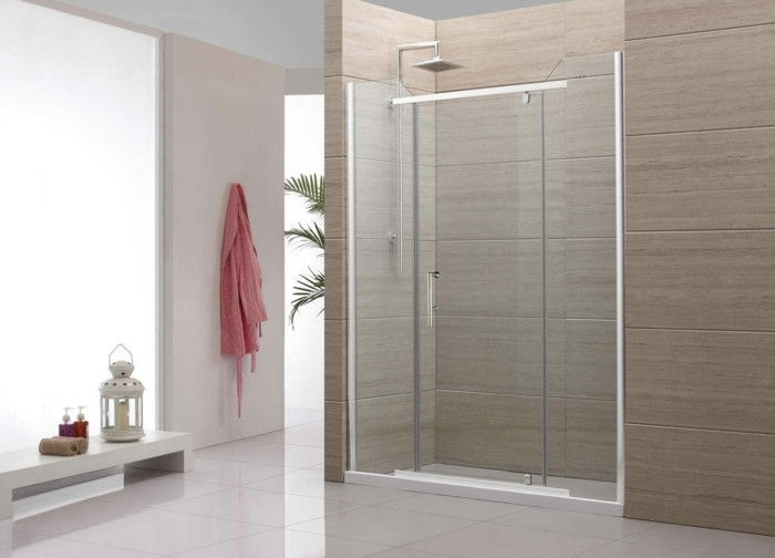 Super dizainas-walk-in-dušas-in-stiklo-jaukus-vonios kambarys